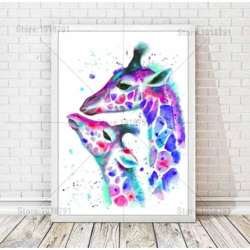 5D Diamond Embroidery DIY Diamond Painting Color Deer Diamond Painting Cross Stitch Floral Rhinestone Decoration needlework dmc