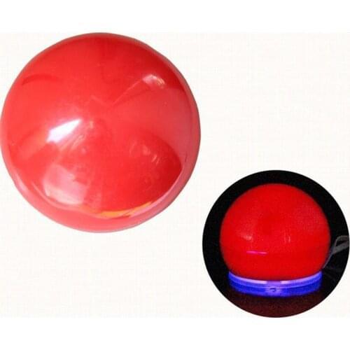 6PCS Flashing Red Nose Clown Nose Dress-Up Props Stage Props for Christmas Halloween Party Costume Balls