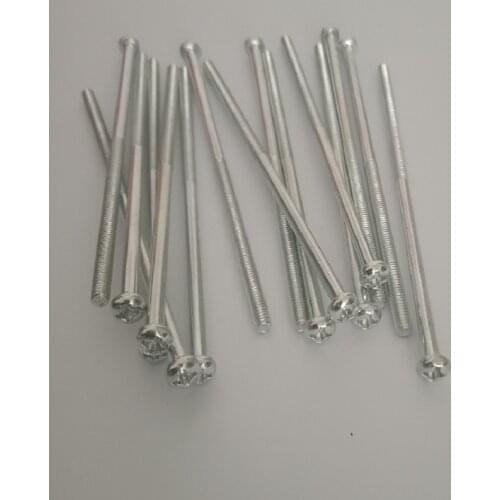 Free delivery Phillips pan head/round head lengthened mechanical tooth screw/switch screw M3*50 60 70 75 80 85 90 95 100 120 150