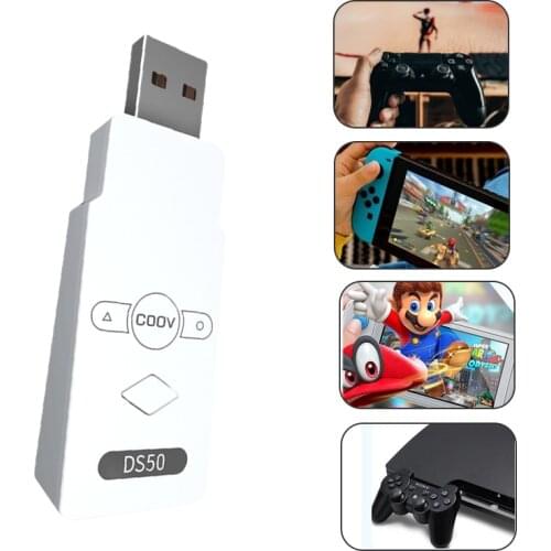 Wireless Bluetooth Receiver USB Adapter For PS5 XBOX ONE S PS4 X1S NS PRO Controller For PC Switch/Lite PS3 P4