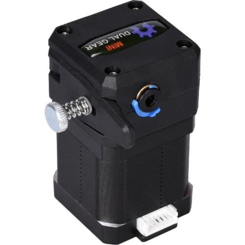 3D Printer Parts Clone Dual Gear Extruder Remote Feed Filament Extruder with Nylon Part for Bowden Extrusion MK8