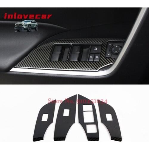 For toyota rav4 rav 4 xa50 2019 2020 parts interior accessories car window motor Door handle Armrest Cover Sticker trim cover