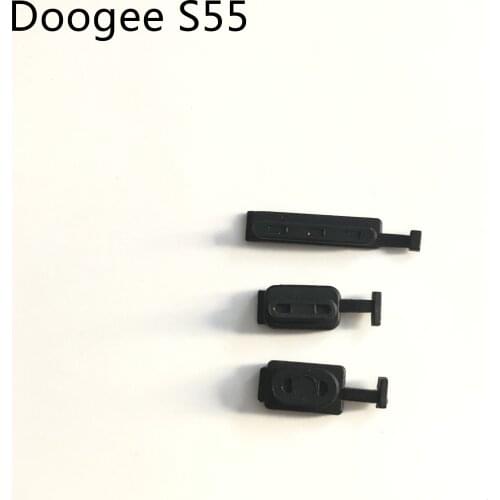 DOOGEE S55 Used Earphone USB Sim Card Interface Rubber Stopper For DOOGEE S55 MTK6750T Octa Core 5.5inch 720x1440 Free Shipping