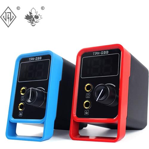 The new 2.5A color tattoo power supply digital shows tattoo machine rotary motor power device tattoo set accessories