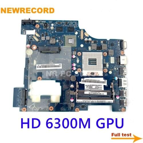 NEWRECORD PIWG2 LA-6753P For Lenovo G570 Laptop Motherboard HD 6300M GPU HM65 DDR3 main board full test