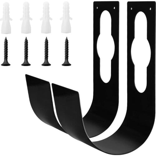 New Garden Hose Holder - 2Pack Water Hose Holder Metal Heavy Duty Hose Storage Hook Durable Hose Wall Mount (2PCS)