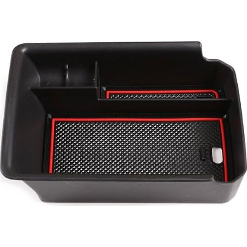 For 21 Audi A3 car interiors Car Center Console Armrest Storage Box Phone Tray Glove Organizers Box Modification accessories