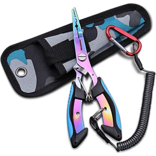 16.1cm Fishing Plier Scissor For Fishing Line Lure Cutter Hook Remover Stainless Steel Pliers Fishing Scissor Pliers Accessories