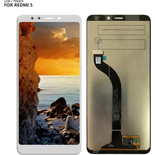 Free Shipping For Xiaomi Redmi 5 Touch Screen Digitizer LCD Display Assembly with Frame For Hongmi 5 LCD