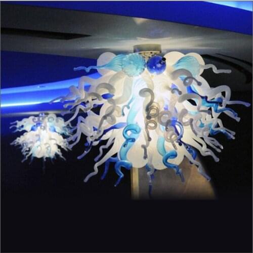 Wedding Centerpieces Multi Colored Ceiling Light Dale Chihuly Style Murano Glass Arabia Chandelier