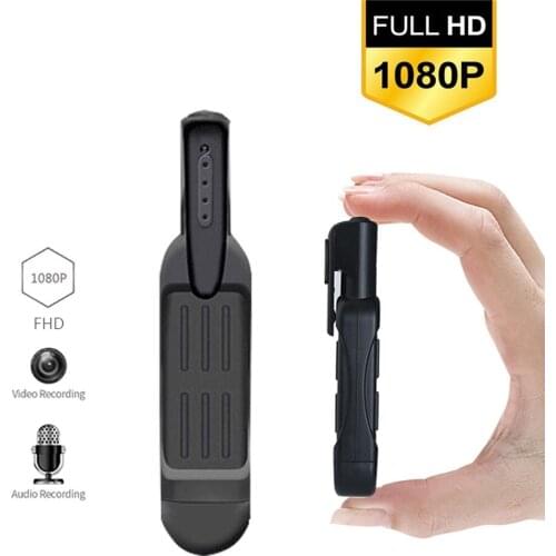 T189 Mini Camera Full HD 1080P Secret Camera Wearable Small Pen Camera Mini DVR Digital Mini DV Camera Espia Support 32GB Card