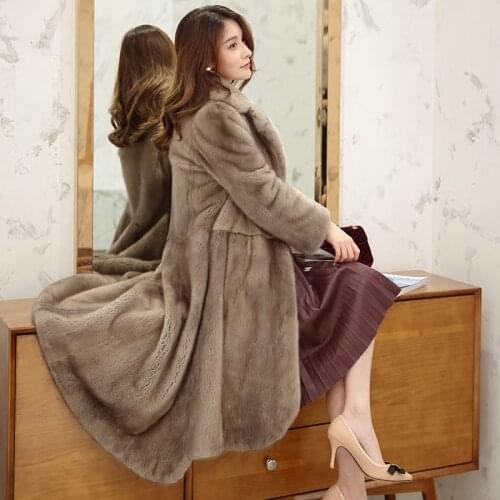 Warm Wind Fur Coats With Collar