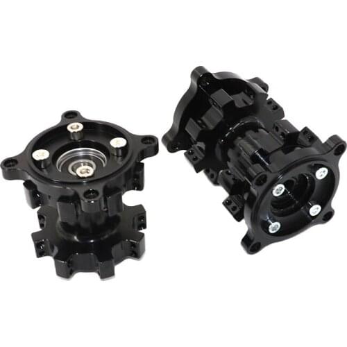 Motorcycle parts: 15mm front and rear cnc wheel hub and 32 holes for dirt pit bike 12/20/22 inch rim