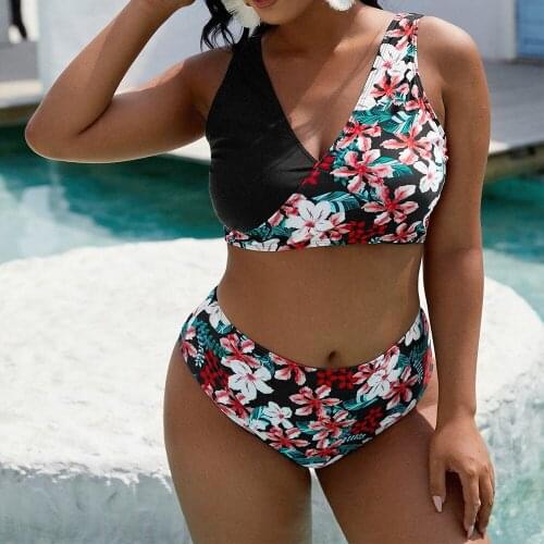 2021 New Plus Size Swimwear，Bikini，Beachwear，Ladies Swimsuit