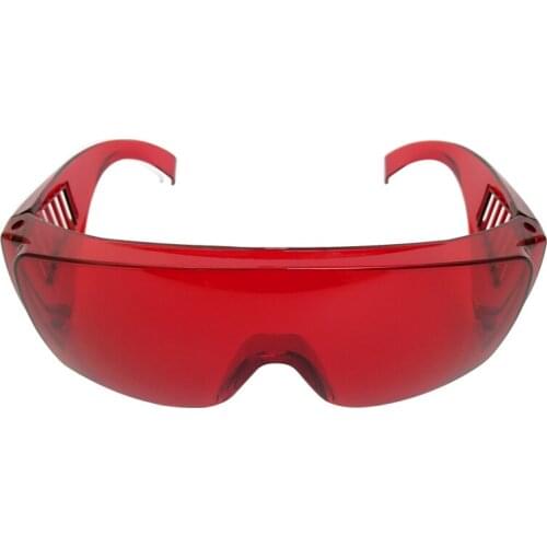 1pc Dental Glasses Lab Eye Protection Curing Light UV Dentist Spectacles Red Lens Teeth Whitening Goggle Equipment Tool