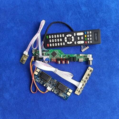 1024*768 KitVGA USB HDMI-compatible Screen controller driver board Signal Analog LVDS 20-Pin 4CCFL For LT150X1/LTA150XH/LTM150XH