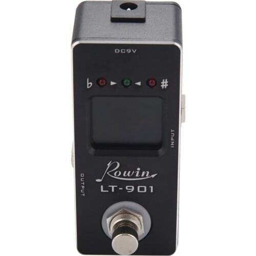 Lt-901 Guitar Tuner Effect Pedal Mini Chromatic True Bypass Lcd Display Digital Pedal Guitar Parts Accessories