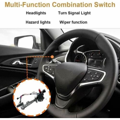 Auto Combination Switch Headlight Turn Signal Hazard Light Wiper Switch Relay for Chevy Tahoe/Suburban/Blazer/GMC Yukon 26100985