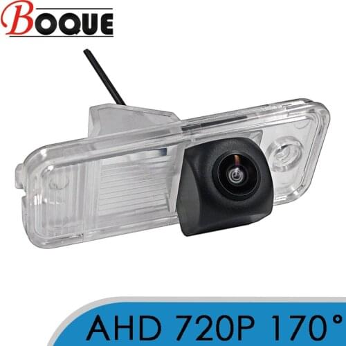 BOQUE 170 Degree 1280x720P AHD Car Vehicle Rear View Reverse Camera for Hyundai Azera HG Creta ix25 IX35 Grand SantaFe Grandeur
