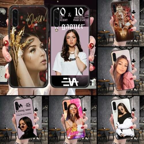 Eva queen Phone Case For Samsung Galaxy A 10 12 20E 21S 30 32 40 50 51 52 70 71 72 5 6 7 2016 2018 black silicone back trend