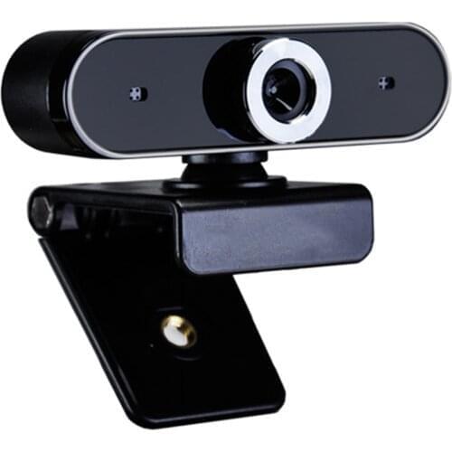 HD Webcam 12 Million Pixel Web Cam Camera With Microphone Rotatable Clip For Conference Video Calling Remote Teaching Computer