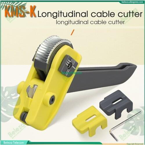 Red landscape Opening Knife Sheath vertical Slitter Fiber Optical Stripper KMS-K longitudinal cable cutter