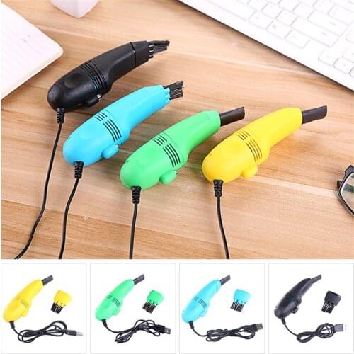 Hot selling mini vacuum cleaner computer keyboard dust cleaning desktop cleaning laptop phone USB strong vacuum cleaner househol