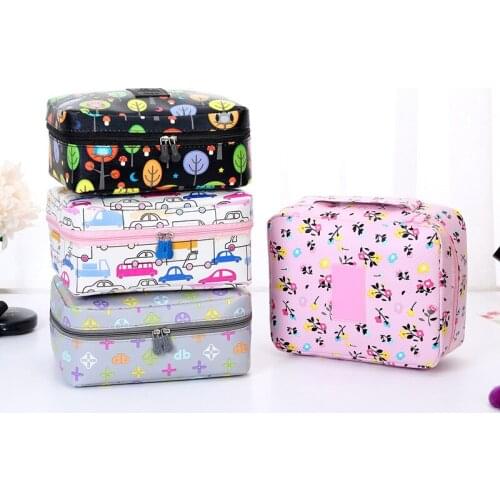 Hot Sale Multifunction travel Cosmetic Bag Women Makeup Bags Toiletries Organizer Waterproof Female Storage Make up Cases