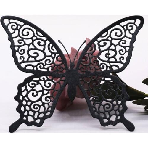 Butterfly Metal Cutting Dies Scrapbooking Album Card Making Paper Crafts Embossing Folder Stencils For Decor Slimline Dies Mold