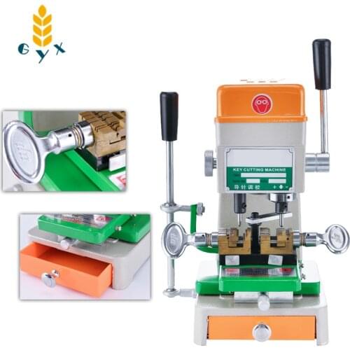 Aluminum alloy multi-function key duplicating machine, household key machine, end milling and end milling dual-use key machine