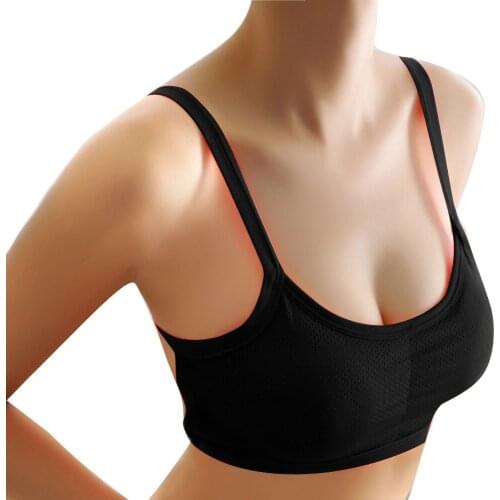 Fitness Yoga Sports Bra for Womens Gym Workout Running Padded Tank Top Athletic Vest Underwear Shockproof Push Up Sport Bra