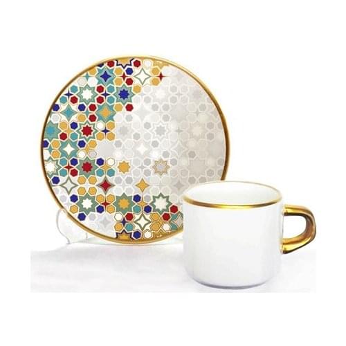 Focus Turkish Coffee Set 12 Pieces Mimosa