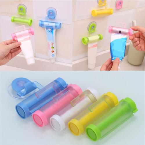 Toothpaste Squeezing Automatic Toothpaste Dispenser Toothbrush Holder Lazy Toothpaste Squeezer Creative Bathroom Accessories