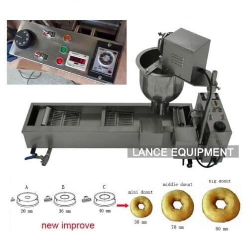 110v/220v automatic commercial donut making machine