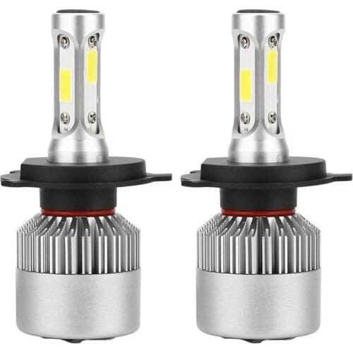 2pcs H7 LED H4 Car Headlight S2 LED Bulb H1 H11 H8 H9 HB3 9005 HB4 9006 9007 9004 H3 H13 Real 40W 8000LM 6500K 6000K Auto Lamp