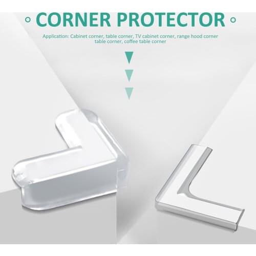 30pcs Baby Safety Silicone Protector Table Corner Edge Protection Cover Children Anticollision Corner Guards Bumper