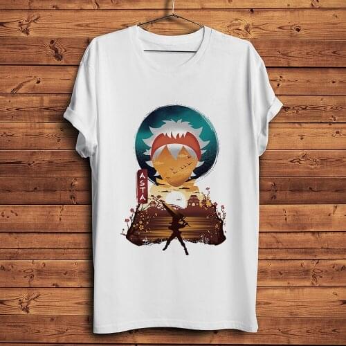 Asta Funny Anime t shirt Men Homme Summer New White Short Sleeve Casual Tshirt Unisex Black Clover Manga Streetwear Tee