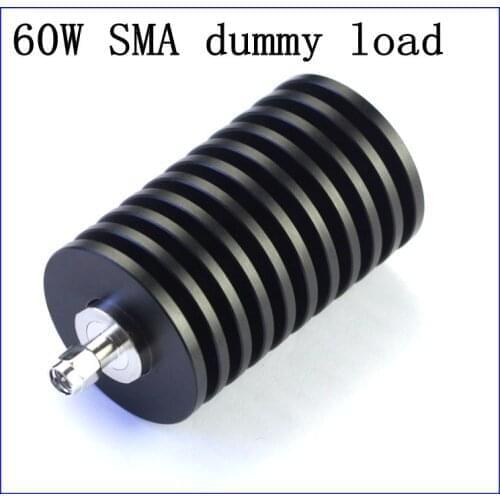 Free shipping 60W SMA male connector rf dummy load, RF Termination Load ,50 ohm, DC to 6GHz