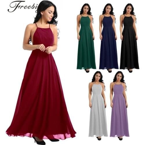 Летние шифоновые платья Freebily China At AliExpress