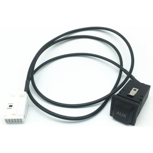 RCD510 RNS315 RCD300 RCD310 RNS310 AUX Adapter AUX-IN Data Switch Cable wiring harness For vw Golf 5 6 Mk6 Jetta Tiguan Scirocco