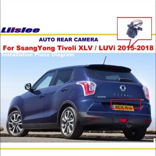 Rear View Camera For SsangYong Tivoli XLV / LUVi 2015 2016 2017 2018 Car Parking Back Up Camera Original Car Reserved Hole CAM