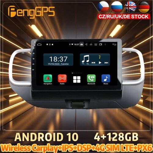 128G Android10 PX6 DSP For HYUNDAI Venue 2018 2020 Car DVD GPS Navigation Auto Radio Stereo Video Multifunction CarPlay HeadUnit