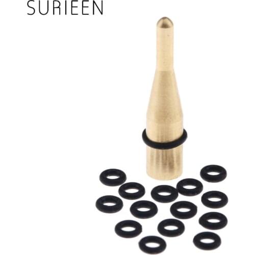 Professional 1Pc Brass Darts Aluminum Shaft O Ring Installer Dart Tools Dart Accessories With 100pcs Rubber O Ring 2mmX4mm