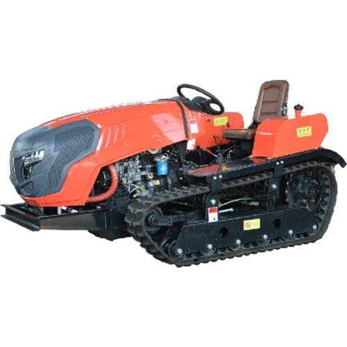 1.3T Agricultural land machinery 50-horsepower large crawler Tractor rotary tiller, micro-tiller, multi-function Riding Tractor