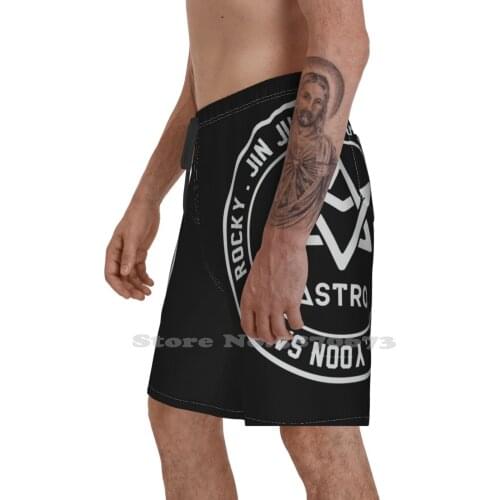 Astro Member Silver Loose Thin Beach Sports Shorts Astro Cha Eunwoo Yoon Sanha Rocky Jin Jin Moonbin Kpop Hallyu Mj Astro Kpop