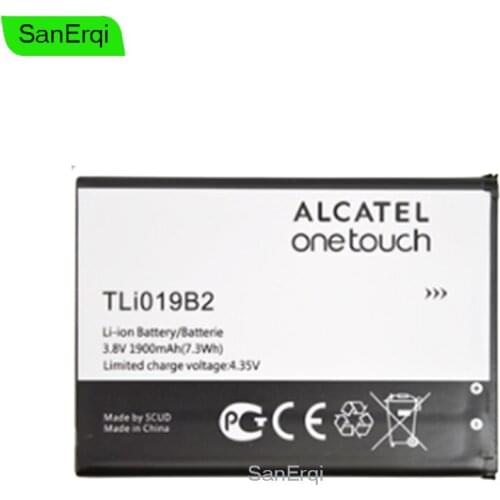TLi019B2 Battery for ALCATEL one touch POP C7 OT-7041 7041D New Replacement dual CAB1900003C2 1900mAh