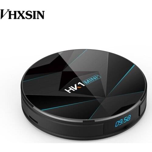 VHXSIN 50pcs/lot HK1 MINI Plus Android 9.0 TV Box BT4.0 2.4G&5.8GHz Wifi Rockchip RK3318 1080p 4K 60fps USB3.0 Set top box