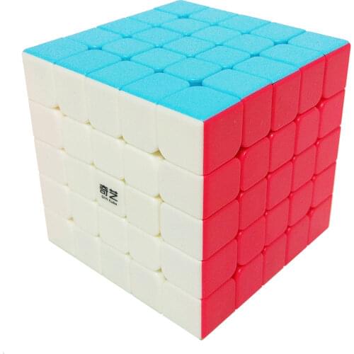 QiYi QiZheng S 5x5x5 Magic Cube Speed Jelly Puzzle Cube Gift Ideas Sensory Educational Toys for Children 6 Years Old