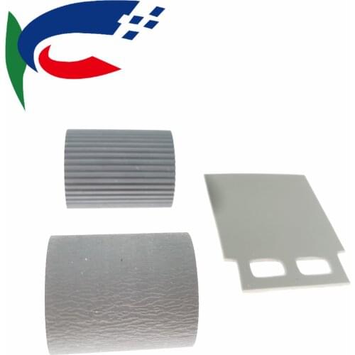 1Set Rubber Tires Kit L2685A L2685-60001 L2686A for HP Scanjet N9120 9120 ADF Separation Pad Rubber + Pickup Roller Rubber