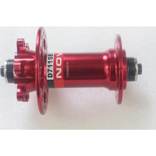 28 Key Holes Novatec D711SB cyclocross bicycle 6 bolt disc front hub 2 sealed bearings SUPER LIGHT 139g MTB XC road disk bike